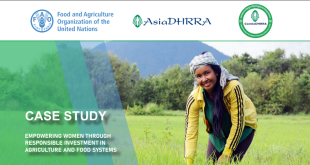 EMPOWERING WOMEN THROUGH RESPONSIBLE INVESTMENT IN AGRICULTURE AND FOOD SYSTEMS