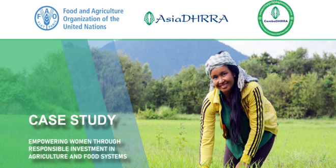 EMPOWERING WOMEN THROUGH RESPONSIBLE INVESTMENT IN AGRICULTURE AND FOOD SYSTEMS